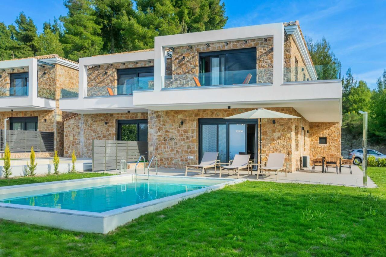 Epta Villas Luxury Redefined Agia Paraskevi (Kassandra) Exterior foto
